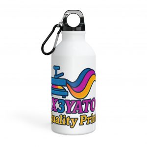 Aluminum Bottle 20oz With Centered x3yato Logo