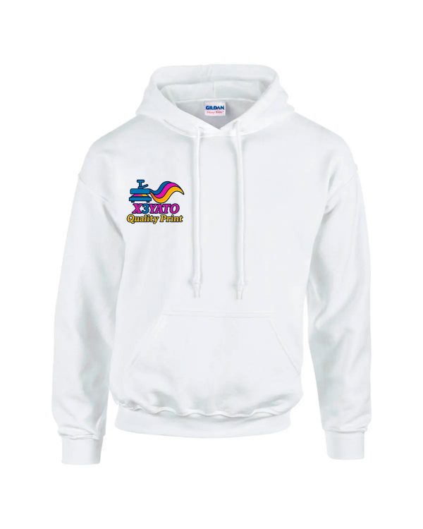 Hooded Sweatshirt with x3yato Logo on Right Chest