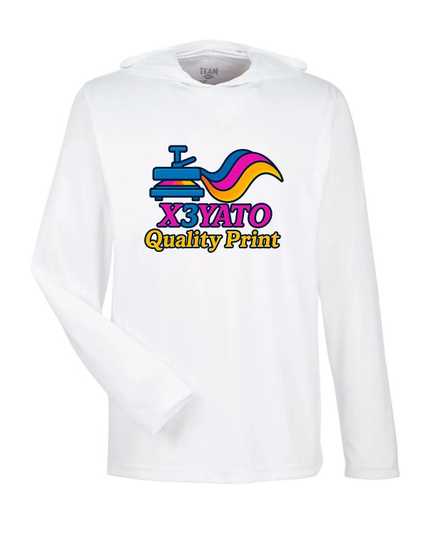 Hooded T-Shirt with logo Centered x3yato