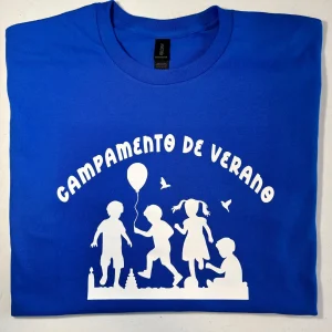 Summer Camp T-Shirt – 100% Cotton with Vinyl Print