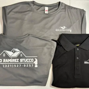 Isidro Ramírez Stucco Adri Fit T-Shirt – Vinyl Printed Workwear