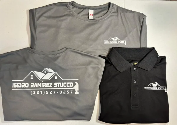 Isidro Ramírez Stucco Adri Fit T-Shirt – Vinyl Printed Workwear