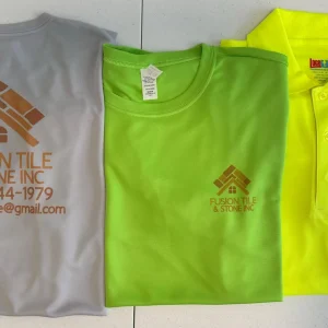 Fusion Tile & Stone Inc Dry Fit T-Shirt – Sublimation Print