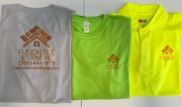 Fusion Tile & Stone Inc Dry Fit T-Shirt – Sublimation Print