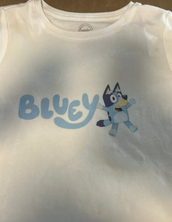 Bluey T-Shirt – 100% Polyester Sublimated