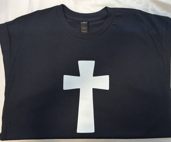 100% Cotton T-Shirt Made with Vinyl Print