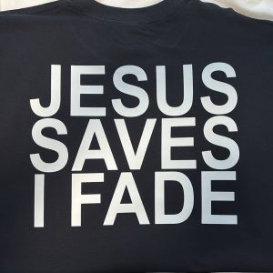 100% Cotton T-Shirt Made with Vinyl Print