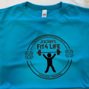 Jackie’s Fit 4 Life – Performance Training Tee