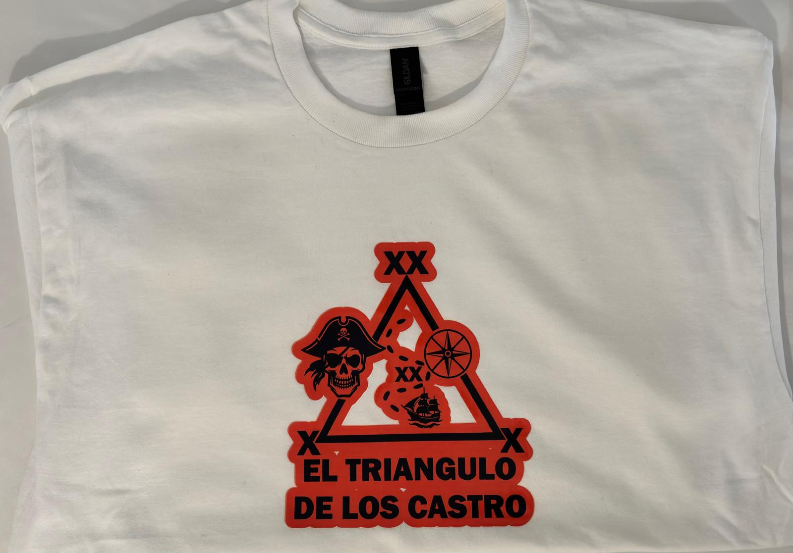 Custom “El Triángulo de los Castro” Graphic T-Shirts - Image 2