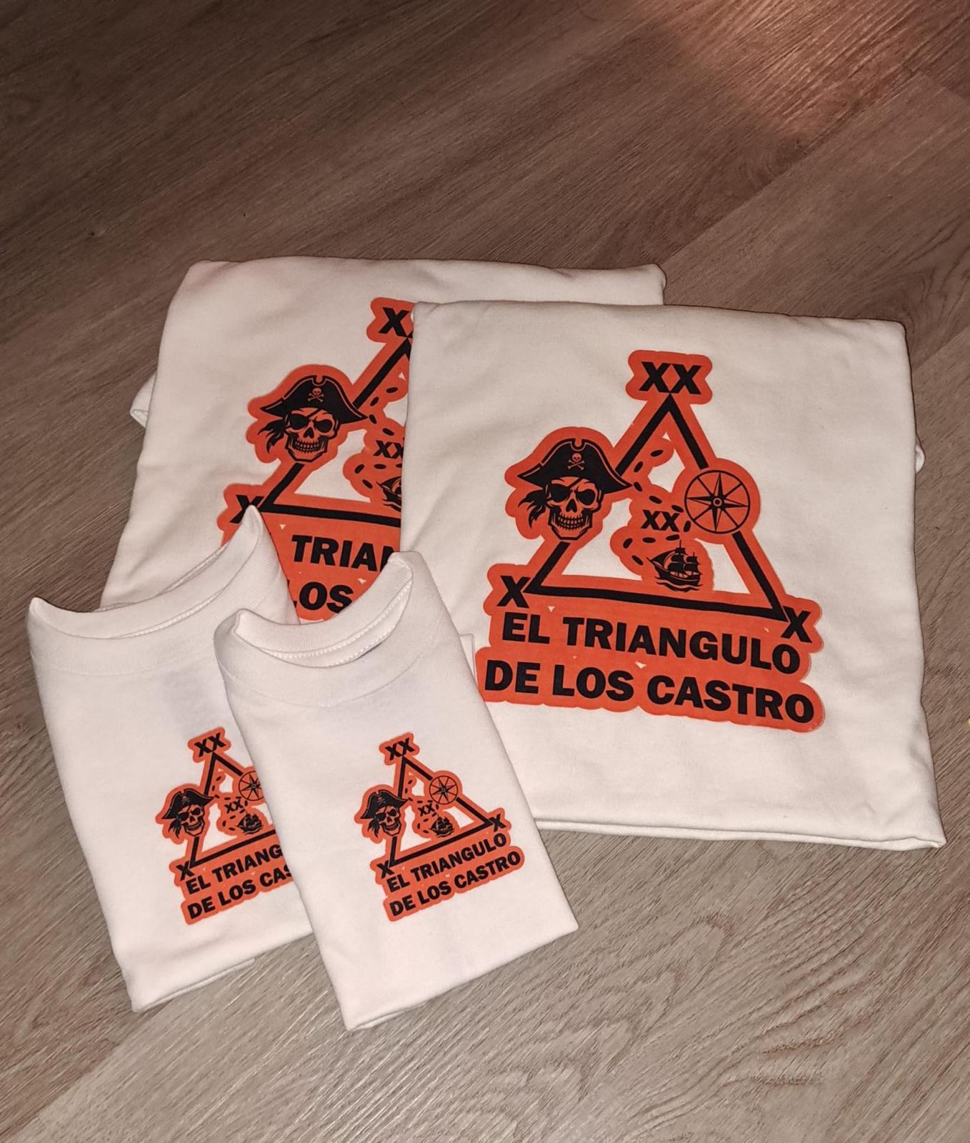 Custom “El Triángulo de los Castro” Graphic T-Shirts