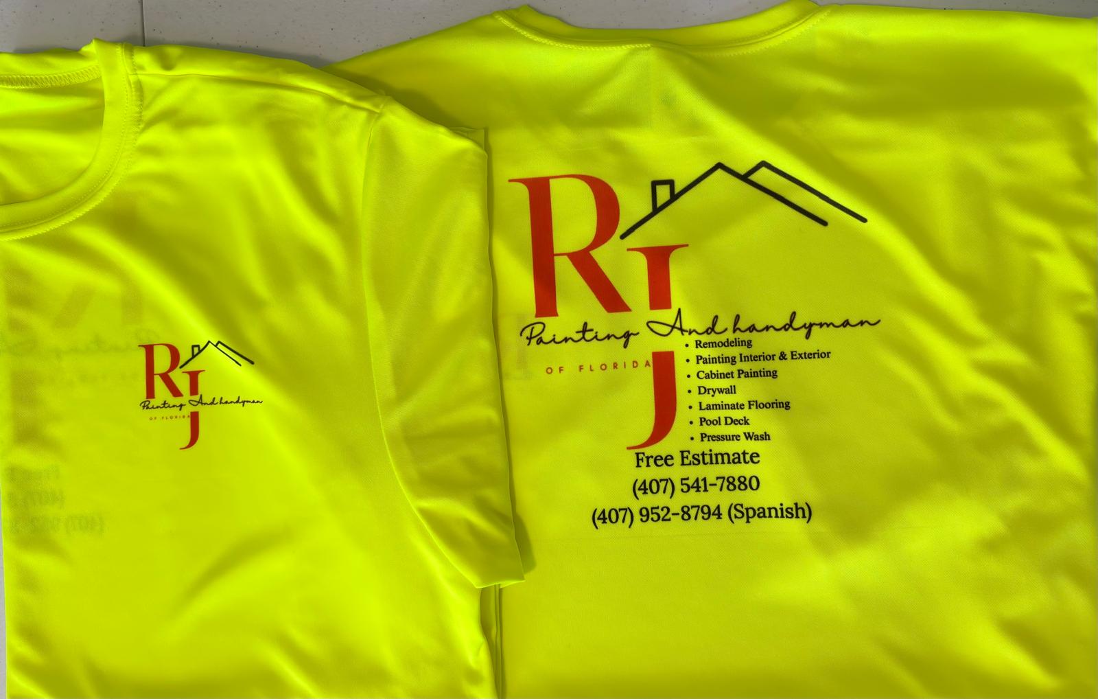 RJ Painting and Handyman of Florida – Branded Workwear