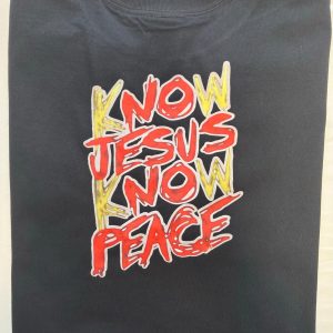 Faith Expression – "Know Jesus Know Peace" Tee