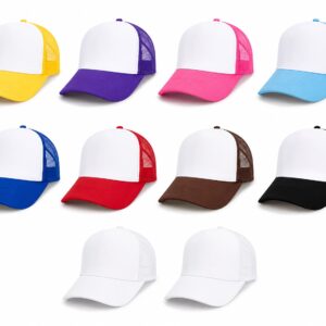 Custom Sublimation Trucker Cap – Multiple Colors Available